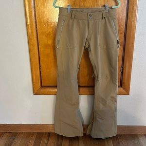 Khaki Burton Snowpants